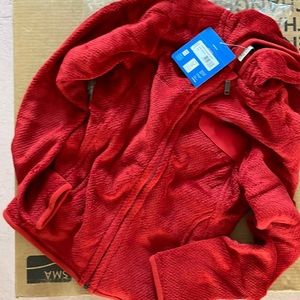 Patagonia fleece, red, Small